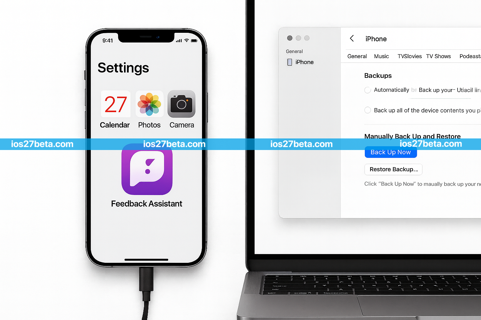 How to Backup & Restore Before Installing iOS 27 Beta