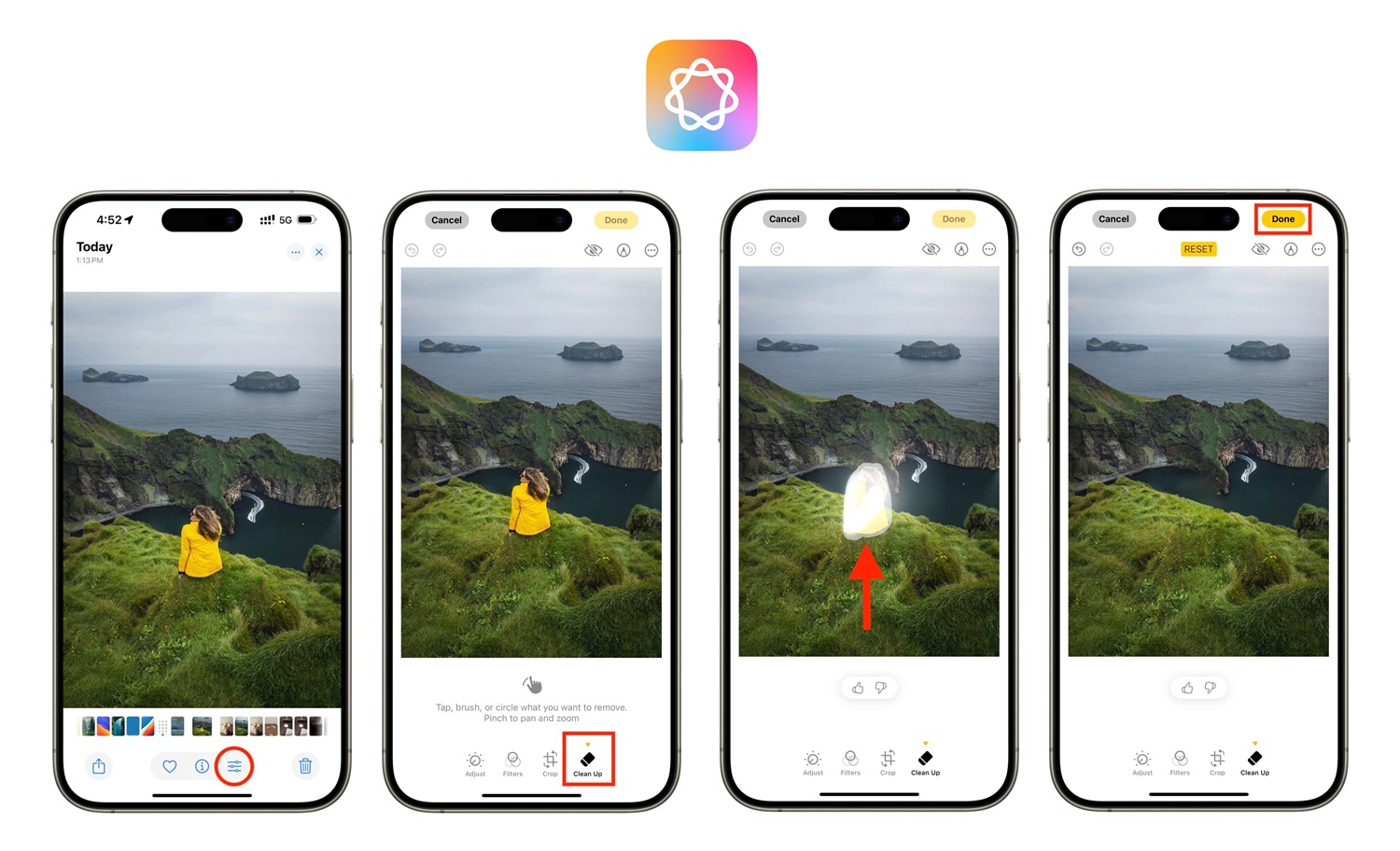 How to Clean Up Photos with Apple Intelligence