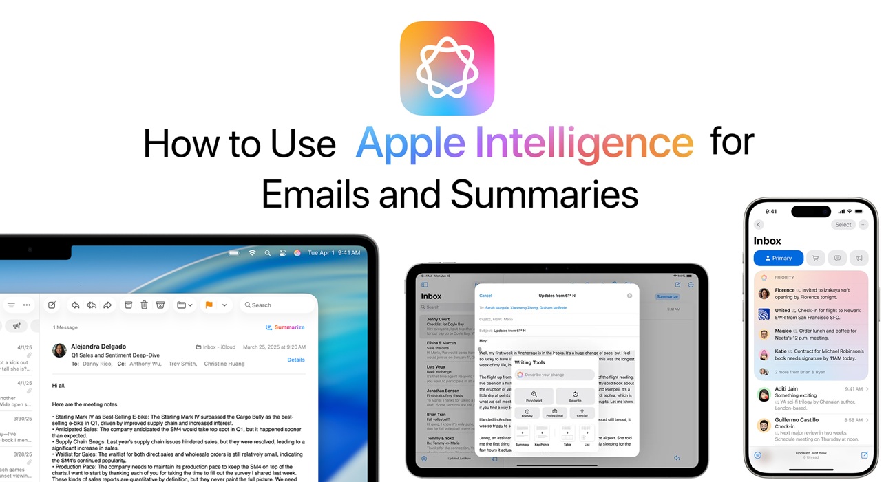 How to Use Apple Intelligence for Emails and Summaries