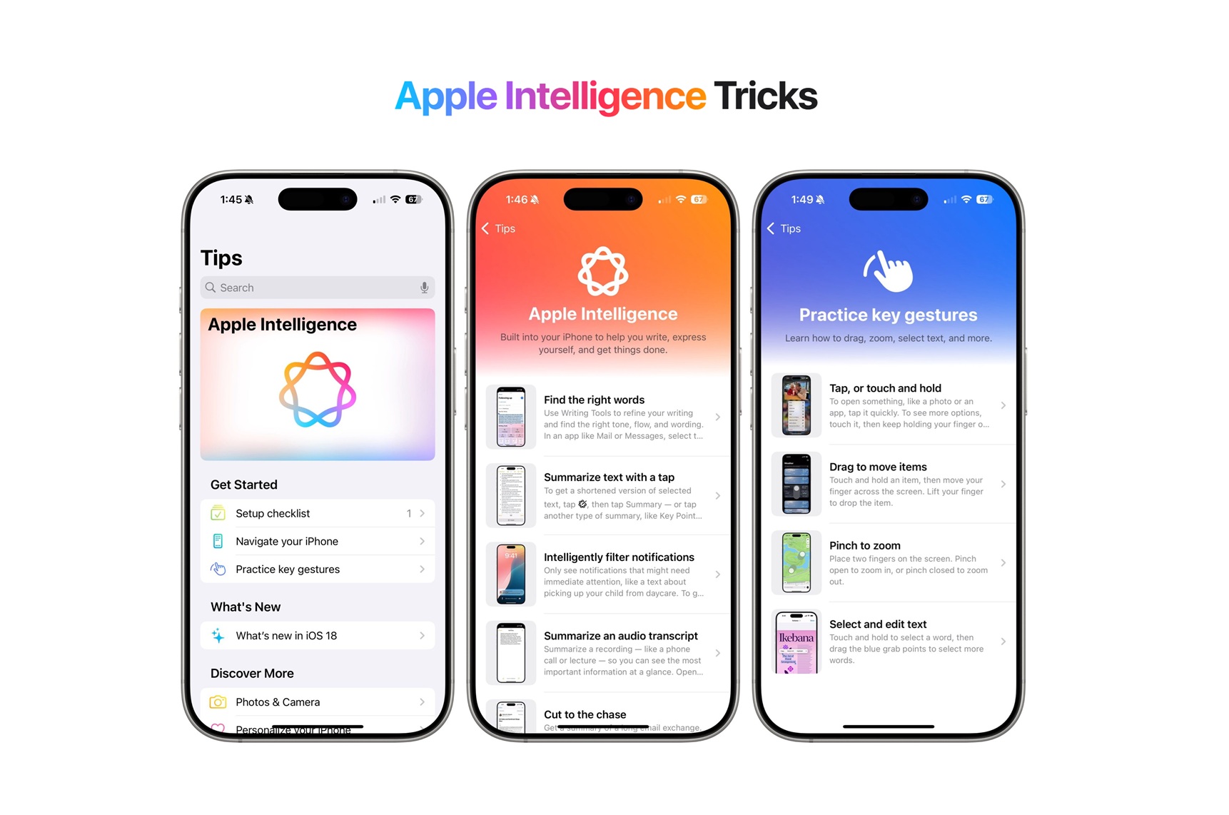 Apple Intelligence Tricks