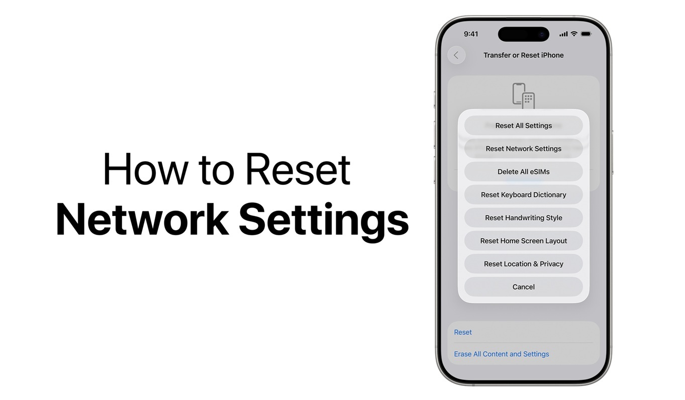 How to Reset Network Settings on iPhone, iPad, and Mac