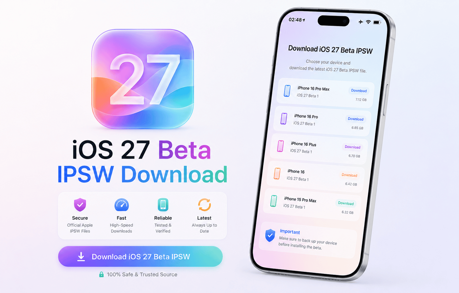 iPSW Beta Download
